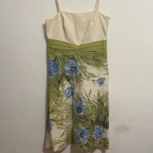 Ann Taylor Floral Midi Dress